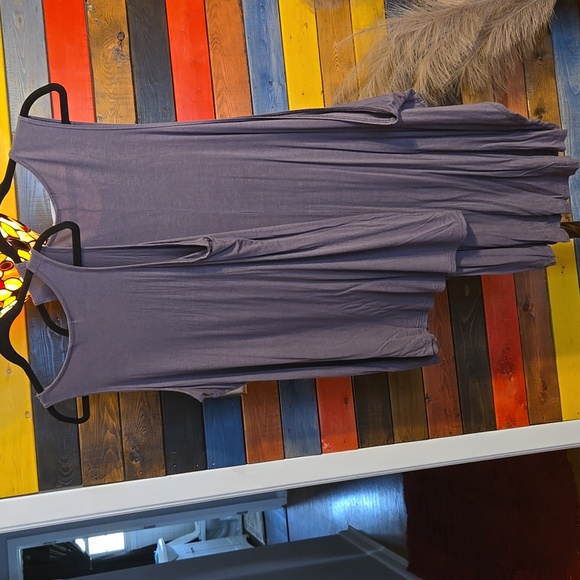 Sleeveless Tank/Dress Set. 💜  PRE LOVED - Picture 4 of 8